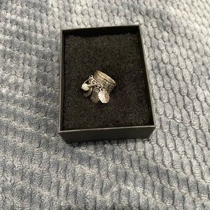 Silver Charm Ring